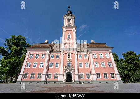 Église de pèlerinage de Birnau, Baden Württemberg, Unteruhldingen, Allemagne Banque D'Images