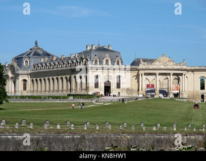 Les Grandes Ecuries, Musée Vivant du Cheval, Château de Chantilly, Oise, France, Europe Banque D'Images