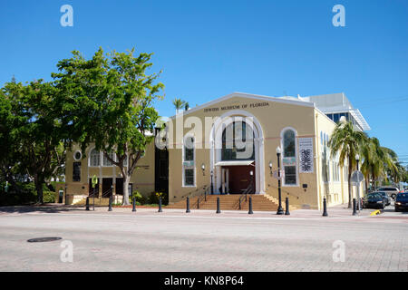 Musée juif de Floride secteur Art déco, South Beach, Miami, Floride, USA Banque D'Images