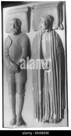 Un homme en armure et sa femme dans un long Cloak (peut-être Huguenots) MÉT. 18028 191996 Banque D'Images