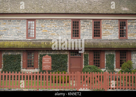 Wrights Ferry Mansion Colombie-britannique PA Banque D'Images