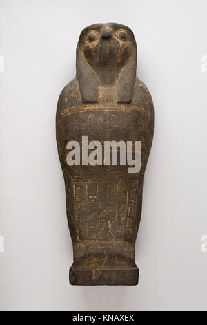 Coffin et maman de maïs avec masque Osiris a rencontré une EGDP018355 58.98.570755 Banque D'Images