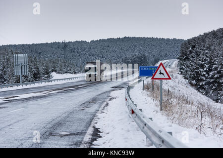 Route de l'Anatolie, les routes d'asphalte Banque D'Images