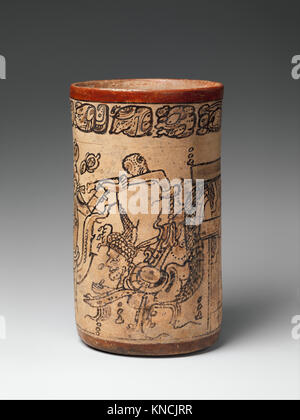 Codex-Style Vase avec scène mythologique rencontré 662967 DP353261 Banque D'Images