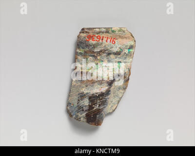 Fragment de mosaïque de verre bol côtelé rencontré 256988 DP369952 Banque D'Images