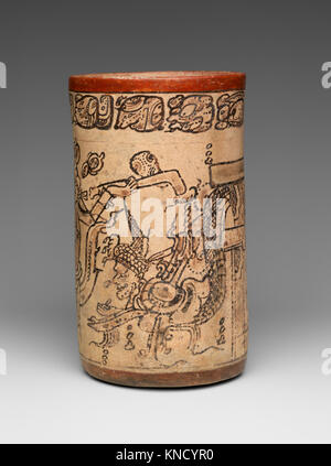 Codex-Style Vase avec scène mythologique rencontré DP-579-005 662967 Banque D'Images