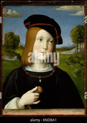 Federigo Gonzaga (1500-1540) peinture du peintre italien Francesco Francia (1447-1517), 1510 Banque D'Images