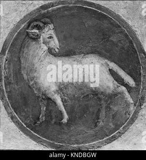 Les fresques de la Villa Stati-Mattei représentent la décoration intérieure romaine classique et des scènes domestiques, mettant en valeur les traditions artistiques et le patrimoine culturel. Banque D'Images