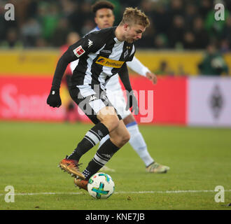 Moenchengladbach, Allemagne, 9 décembre 2017, Bundesliga, journée 15 Borussia Moenchengladbach, vs FC Schalke 04 : Christoph Kramer (Moenchengladbach) Banque D'Images