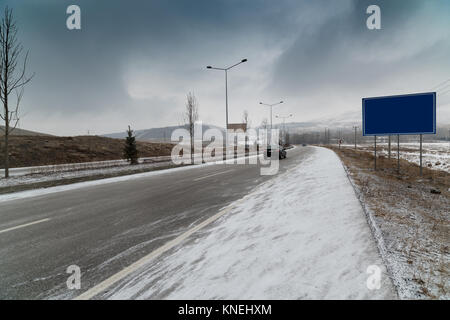 Route de l'Anatolie, les routes d'asphalte Banque D'Images