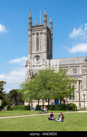 St Mary's Church, Eglise Fermer, Andover, Hampshire, Angleterre, Royaume-Uni Banque D'Images