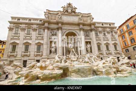 Fontaine de Trevi, Rome Banque D'Images