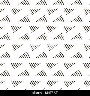 Géométrique abstraite nook, corner fashion design print pattern Illustration de Vecteur