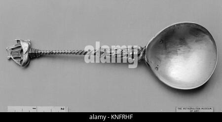 Figure-haut spoon rencontré 17760188280 Néerlandais, Amsterdam, Figure-haut spoon, 1827, Argent, 7 3/8 x 2 5/16 in. (18.6 x 6 cm). Le Metropolitan Museum of Art, New York. Don de Mme Samuel P. Avery, 1897 (97.2.257) Banque D'Images