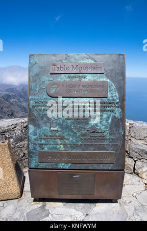 7 merveilles de la nature table mountain