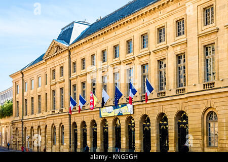 Metz (France) : mairie Rathaus ; Banque D'Images