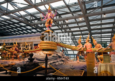 L'Aéroport International Suvarnabhumi, Bangkok, Thaïlande Banque D'Images