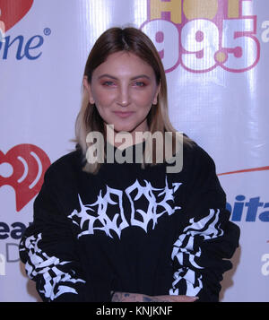 Washington, DC, USA. 10 Dec, 2007. JULIA MICHAELS assiste à la Sex 99,5 iHeartRadio Jingle Ball concert au Capital One Credit : Tina Arena Fultz/ZUMA/Alamy Fil Live News Banque D'Images