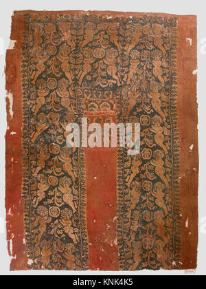 Fragment d'une tunique, 4e siècle, attribué à l'Egypte, laine Banque D'Images