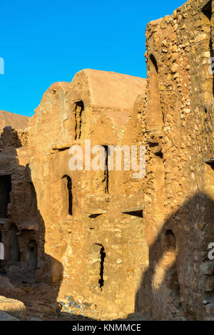 Meguebla Ksar, un village fortifié à Tataouine, Tunisie du Sud Banque D'Images