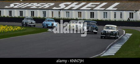 Un sextuor britannique canon rond, Wodecote Sopwith, Goodwood Cup 73e mm mars 2015, 73ème, 73ème réunion des membres, Chris McEvoy, CJM Photography, clas Banque D'Images