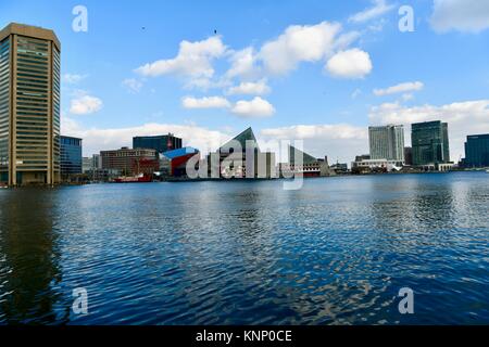 Inner Harbor de Baltimore, Maryland, USA Banque D'Images