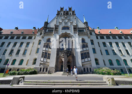 Cour de district de mariage, même endroit, minéral, au printemps, Berlin, Allemagne, Amtsgericht Mariage, Bahnhofstraße, Mitte, Gesundbrunnen, Deutschland Banque D'Images