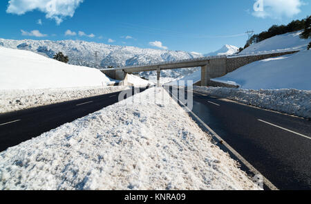 Route de l'Anatolie, les routes d'asphalte Banque D'Images