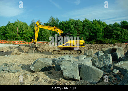 Excavatrice JCB JS220LC Banque D'Images