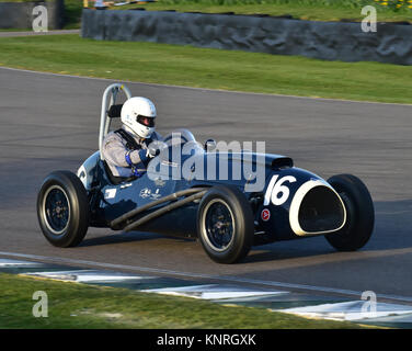 Guy Plante, Cooper-Bristol Mk2 T23, l'aubépine, le trophée du Grand Prix de Formule Libre, voitures, Goodwood 73e réunion des membres, 73e, 73e réunion, les membres de l'actio Banque D'Images