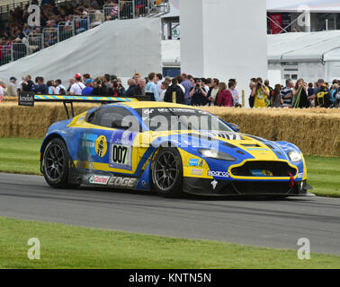 Aston Martin V12 Vantage GT3, Goodwood Festival of Speed, en 2014, en 2014, Christian Jacq, voitures, Festival of Speed, Goodwood, Goodwood FoS, Goodwood FoS, 2014, Banque D'Images