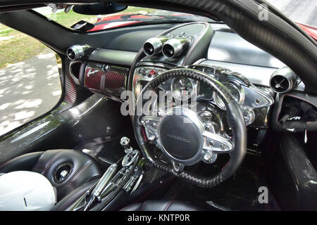 Pagani Huayra, Goodwood Festival of Speed, en 2014, en 2014, Christian Jacq, voitures, voitures classiques, les voitures exotiques, voitures, célèbre Festival of Speed, Goodwood, Goodwood Banque D'Images