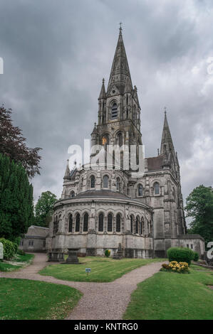 La Cathédrale Saint Finbarre dans la ville de Cork, Irlande. Banque D'Images