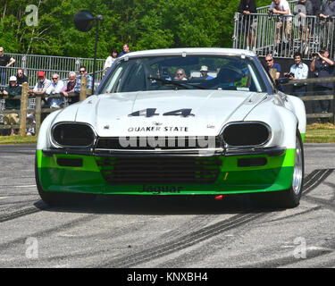 Micky Collins, Trans-Am Jaguar XJS, Goodwood FoS 2015, 2015, Classic, animation, intrépide, Festival of Speed, Flat Out, FoS, Goodwood, Goodwood F Banque D'Images