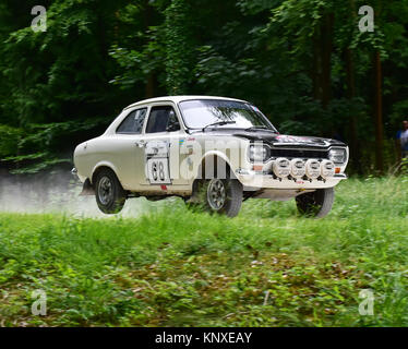 Dave Watkins, Ford Escort Mk1, Twin Cam, YVW 591 F, Forest rally, Goodwood FoS 2015, 2015, Classic, animation, intrépide, Festival of Speed, Banque D'Images