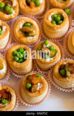 Apéritifs feuilletés Banque D'Images