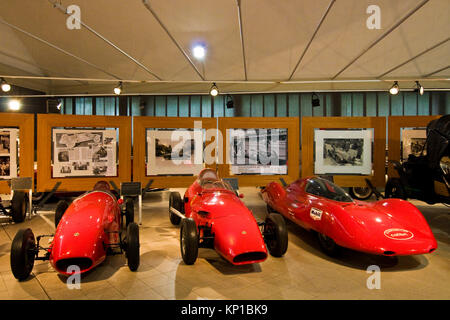 Musée Stanguellini des véhicules historiques, Modène, Émilie-Romagne, Italie Banque D'Images