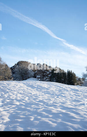 Des scènes d'hiver dans la région des Cotswolds Banque D'Images