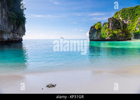 Le matin, la photographie de la baie de Hong island en Thailande Banque D'Images