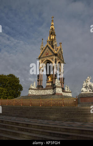 4 octobre 2017 Albert Memorial, Londres, Angleterre Banque D'Images