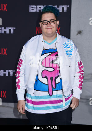 Los Angeles, USA. 13 Décembre, 2017. Slushii assiste à la première mondiale de lumineuses films Netflix sur Décembre 13, 2017 à Los Angeles, Californie. Credit : Tsuni/USA/Alamy Live News Banque D'Images