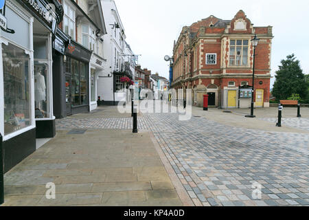 Vieille ville de Hemel Hempstead high street Banque D'Images