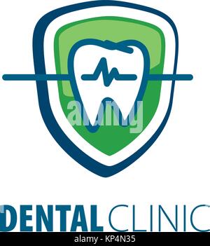 Logo vector art dentaire Illustration de Vecteur