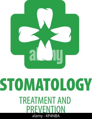 Logo vector art dentaire Illustration de Vecteur