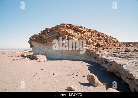 Paysage avec White Rock dans le Damaraland Namibie Banque D'Images