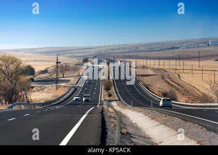 Route de l'Anatolie, les routes d'asphalte Banque D'Images