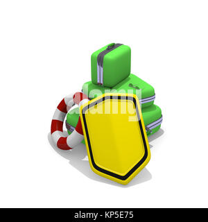 Billet d'avion Banque D'Images