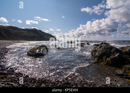 Côte Rocheuse dans le parc national du Gros-Morne à Terre-Neuve et Labrador, Canada Banque D'Images