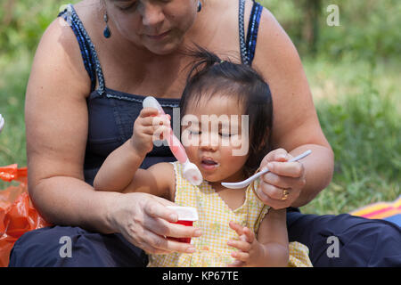 BABY GIRL Banque D'Images