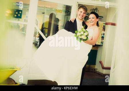 Brautpaar - couple de mariage Banque D'Images